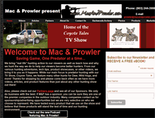 Tablet Screenshot of macandprowler.com